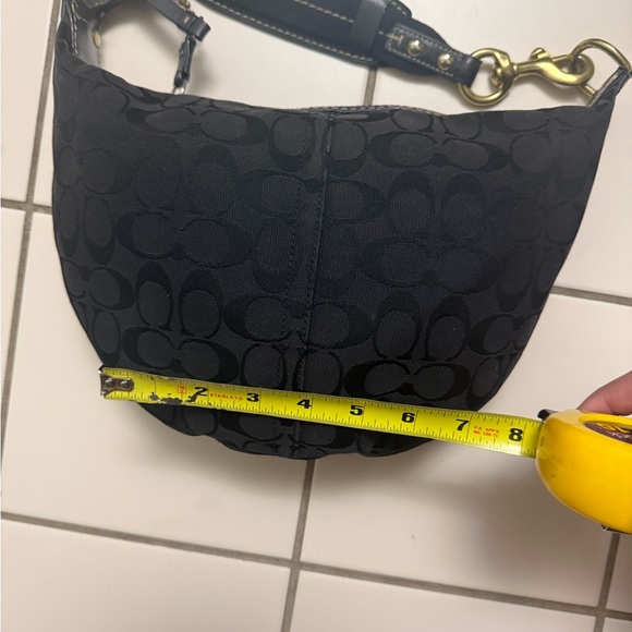 Coach Black and Gold Hobo Bag - Picture 12 of 12